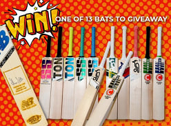 Win 1 of 13 New Cricket Bats