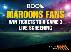 Win 1 of 14 Passes to a Maroons Safe Screening of Game 3