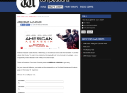 Win 1 of 15 double passes to American Assassin