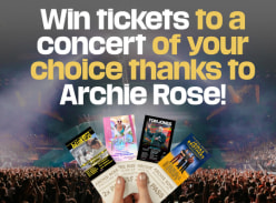Win 1 of 15 Double Passes to the Concert of Your Choice