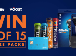 Win 1 of 15 Gillette Voost at Home Pack