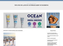 Win 1 of 15 Ocean Australia Kids' Sunscreens
