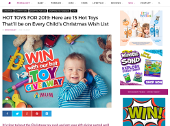 Win 1 of 15 of the Hottest Toys for Christmas 2019