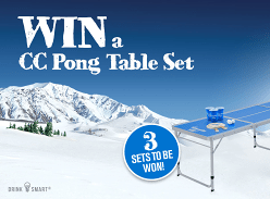 Win 1 of 15 Ping Pong Table Sets