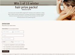 Win 1 of 15 winter hair prize packs!