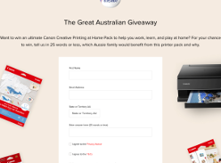 Win 1 of 150 Canon 'Creative Printing at Home Packs'