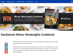 Win 1 of 150 Winter Weeknights Cookbooks Worth $20