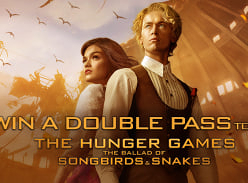 Win 1 of 175 Double Passes to see The Hunger Games