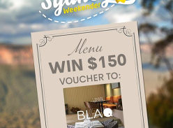 Win 1 of 2 $150 Vouchers to Blaq at the Kyah