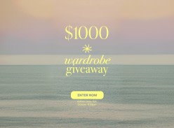 Win 1 of 2 $1K Wardrobes