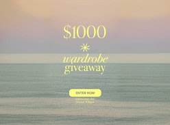 Win 1 of 2 $1K Wardrobes