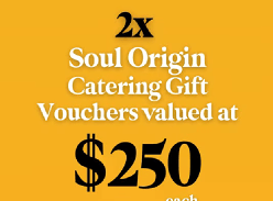 Win 1 of 2 $250 Vouchers