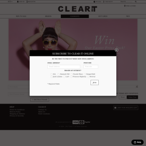 Win 1 of 2 $300 online vouchers for 'CLEAR iT'!