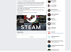 Win 1 of 2 $50 Steam Gift Cards