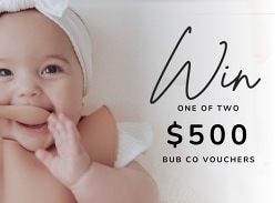 Win 1 of 2 $500 Bubco Vouchers