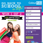 Win 1 of 2 $500 shopping sprees with 'The Iconic' & a year's worth of 'Colour Hide' stationery! - Colour Hide