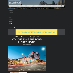 Win 1 of 2 $500 Vouchers at the Lord Alfred Hotel