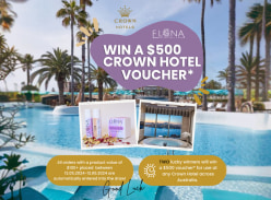 Win 1 of 2 $500 Vouchers