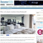 Win 1 of 2 $500 vouchers from Pickawall!