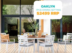Win 1 of 2 7-Piece Outdoor Furniture Sets