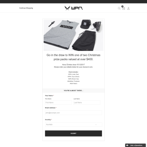 Win 1 of 2 Activewear Prize Packs