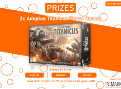 Win 1 of 2 Adeptus Titanicus Set