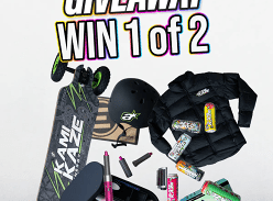 Win 1 of 2 All Terrain Electric Skateboards