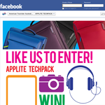 Win 1 of 2 American Tourister 'Applite' cases full of the latest tech gear!