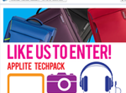 Win 1 of 2 American Tourister 'Applite' cases full of the latest tech gear!