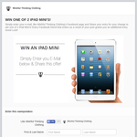 Win 1 of 2 Apple iPad Minis! - Wishful Thinking Clothing