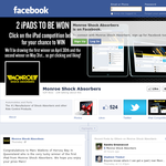 Win 1 of 2 Apple iPads! - Monroe Shock Absorbers