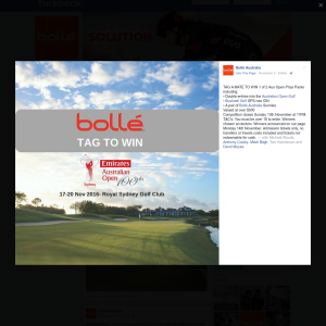 Win 1 of 2 'Australian Open' prize packs! - Bolle Australia
