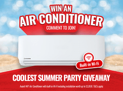 Win 1 of 2 Avanti Split System Air-Conditioners