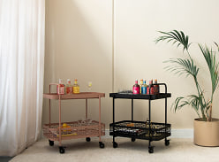 Win 1 of 2 Bar Carts Including Lyre
