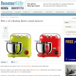 Win 1 of 2 Bodum Bistro stand mixers!
