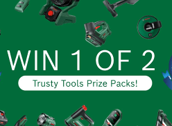 Win 1 of 2 Bosch Tool Prize Packs