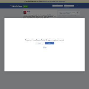 Win 1 of 2 classic Moto G4 Plus phones, valued at $349 each! - Moto