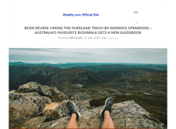 Win 1 of 2 copies of Guidebook - Hiking The Overland Track