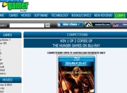 Win 1 of 2 copies of The Hunger Games on Blu-ray
