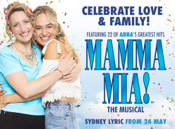 Win 1 of 2 Double Passes To MAMMA MIA! The Musical