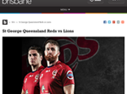 Win 1 of 2 double passes to St George Queensland Reds vs Lions