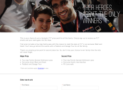 Win 1 of 2 Formula 1 Family Prize Packs