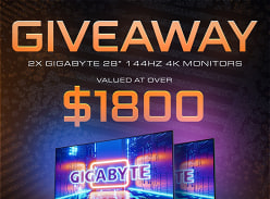 Win 1 of 2 Gigabyte M28U 28