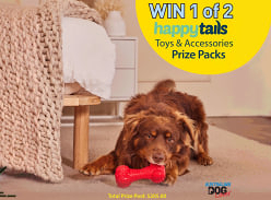 Win 1 of 2 Happy Tails Toys & Accessories Packs