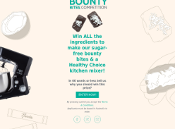 Win 1 of 2 Healthy Choice kitchen mixers