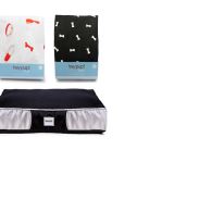 Win 1 of 2 'Hey Pup' memory foam dog beds!