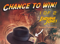 Win 1 of 2 Indiana Jones Fedoras