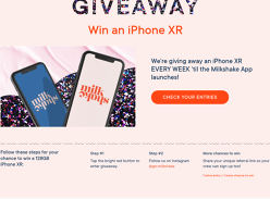 Win 1 of 2 iPhone XR smartphones!