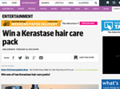 Win 1 of 2 Kerastase hair care packs!