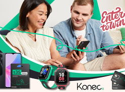 Win 1 of 2 Konec Mobile Plans Perfect for Your Family